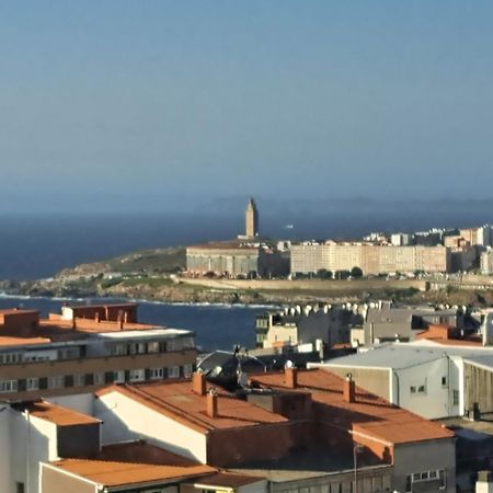 Encantador Y Con Vistas Al Mar A Coruña Buitenkant foto